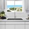Nantucket Sinks Low Divide 50/50 Double Bowl Undermount Granite Composite Titanium Grey PR5050-LDTI - alternate 3